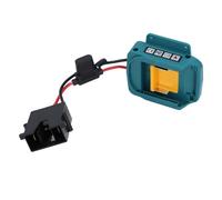 Wakects 18V Battery Adapter, Adapter with Wire Harness Connector and 40A for BL1860 BL1850 BL1840 BL1830 BL1820 BL1815 400 (Black Connector)