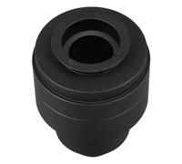 Wakects 1X Microscope C Mount Adapter Metal C Interface Adapter 42mm Outer Diameter for AX CX BX MX CX2 BX2 SZX Microscopes Clear Imaging Easy Install for Lab Education
