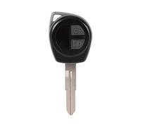 Wakects 2 Buttons Replacement Key Shell Case, 1Pcs Key Fob Shell Replacement with Uncut NO Interior Unit Inside