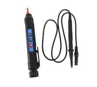 Wakects 2 in 1 Digital Multimeter Electric Test Pen with LCD Display 600V AC DC Voltage Resistance NCV Live Wire Detection Data Hold Flashlight for Home Auto Electrical Testing (standard