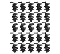 Wakects 25PCS T Post Insulators Plastic Electric Fence Insulator Pinlock Wire Holding Clips for 1.25 and 1.33 T Posts Quick Install for Farm Garden Pet Fence