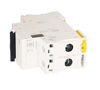 Wakects 2P Circuit Breaker, PA66 Miniature Circuit Breaker AC400V 500VAC Insulation, Short Overload Protection, DIN Rail Air Switch for Panels Homes Workshops (6A)