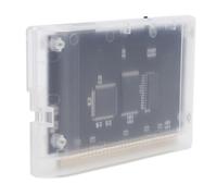 Wakects 3000 in 1 Game Card for Mega Drive, Transparent Game Cassette with 8GB Memory Card Supports MD1 MD2 MD3 CD X 32X Original Consoles FAT FAT16 FAT32 File Systems (Transparent White)