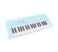 Wakects 37 Keys Piano Keyboard, Plastic Electric Piano with Microphone, 2 Tones 16 Songs 4 Rhythms Recording, USB or Battery Powered for Kids Beginners Music Learning (Blue)