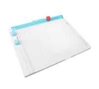 Wakects 7 in 1 Paper Trimmer Scoring Board, Easily Cut Craft Paper Trimmer Score Separate De Create Fringe for Scrapbooking Coupon Label Cardstock 12.9x15.5x1.5in