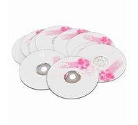 Wakects 730MB Blank CD R, 52X Recordable Discs Recordable Media Blank CDs for Storing Digital Images Music Data (10PCS)