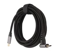 Wakects 90 Degree USB C Cable, Right Angle USB C Fast Charger with 10Gbps Data Transfer and PD 100W, for Steam Deck VR Link Cable and Type Devices (300cm)