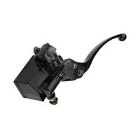 Wakects Aftermarket Motorcycle Brake Master Cylinder, Aluminum Alloy Front Right Lever, Upgraded Components, Perfect Fit for 7/8 22mm Handlebars & Optimal Brake Performance (Black)