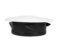 Wakects Air Vent Cover, 4 Sizes Extractor Fan Vent Cover Round Air Valve for Supply and Exhaust Ventilation, Ventilation Ducting Hose Cover with Stylish Design, Fine Workmanship, Easy (200mm)