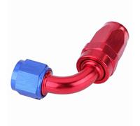 Wakects AN10 Fuel Line Fitting Adapter AN10 Hose End Fitting Fuel Tube Connector Aluminum Alloy -Proof Push-On Design for Tube Oil Cooler with Ends (90°)