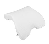 Wakects Arm Pillow, Memory Foam Side Sleeper Arm Rest Pillows ABS Plastic Frame Prevent Hand Numb Sleep Pressure Pillow for Office Workers Travel Sleeping 28.5x36.7cm