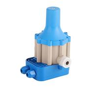 Wakects Automatic Water Pressure Controller, Circulator Pump, Blue Metal, 1.1KW, 10 Bar, 1'' Pipe Size, 120V DC, Water Pressure Booster Pump with Dry Running