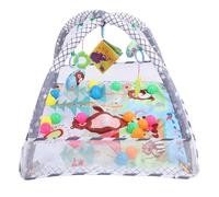 Wakects Baby Play Mat Arch, Baby Gym Play Mat Crawling Mat for Newborns Toddlers Birth 0-18 Months, Newborns for The Development of Motor Skills and Cognition