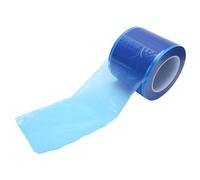 Wakects Barrier Film Supplies Equipment Covers Disposable Protective Film Roll 1200 Sheets Isolation with Break Point Design for Machine Equipment (blue transparent)