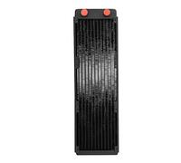 Wakects Black Water Cooling Radiator, Copper Liquid Heat Exchanger, for Water Cooling of 3D Printing Equipment (360mm)