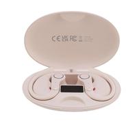 Wakects Bluetooth Translation Earbuds, AI Language Translator Earbuds with Bluetooth 5.4, 150+ Languages, Noise Reduction, Real Time Display, 6H Use for Travel Business Learning (Nude)