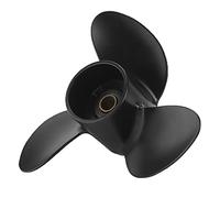 Wakects Boat Propeller,3 Blades 12 Tooth RH Rotation Propeller Replacement for Mariner Engine, Low Run Fast High Performance Premium Quality, with Boat,