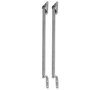 Wakects Boat Spring Support, 1 Pair Stainless Steel Marine Door Spring Length 275mm / 10.83in, Lightweight Design, Versatile Applications, Strong Construction, Method of Use,
