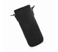 Wakects Bottle Carrying Bag Water Bottle Holder Pouch Neoprene Sleeve with Adjustable Strap for Hiking Camping Fishing Travel Outdoor Activities (Height 15cm)