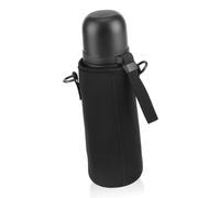Wakects Bottle Carrying Bag Water Bottle Holder Pouch Neoprene Sleeve with Adjustable Strap for Hiking Camping Fishing Travel Outdoor Activities (Height 26cm)