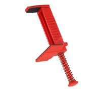 Wakects Brick Liner Masonry Tool Brick Line Blocks [PLACEHOLDER] Plumbing Tools Pipefitter Tools Spring Loaded Clip Rubber Pad Accurate Line Slot for Hydraulic Wallworkers (Red bricklaying cable