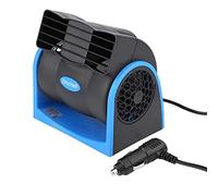 Wakects Car Fan, 12V Cooling Air CirculatorThat Plugs into Cigarette Lighter/Low Noise for Car Truck Van SUV RV Boat