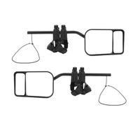 Wakects Caravan Mirror for Cars, Exterior Mirror for Motorhomes, Caravan Mirror Car for Towing, Secure Fixation Adjustable Rotation Ball Joint Side Rear View Mirror Extension for SUV RV