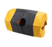 Wakects Cat Tunnel Bag, Polyester Leather Interactive Play Mat with Storage, Cozy Pet Rug for Indoor Cats, 60cm Wide for Small Spaces