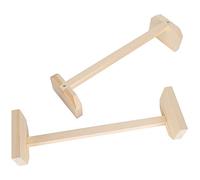 Wakects Chicken Perch, Natural Wood, 15.7 Inch Square Pole | Large Bird Stand, Durable Wood, Poultry and Bird Use, 15.7 X 4.7 X 3.1 Inch Size, Square Pole Design