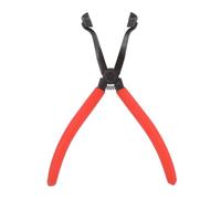Wakects Chrome Vanadium Steel Drum Brake Hold Down Spring Pliers Tool for Easy Removal and Installation of Stubborn Drum Brake Spring Washers on Various Vehicles