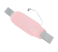 Wakects Cordless Menstrual Heating Pad, Graphene Heating Belt with 3 Heat Levels 5 Massage Modes for Women, Bluetooth App Control for Cramps Back Pain Uterus Care