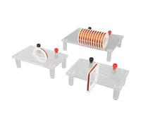 Wakects Current Magnetic Field Demonstrator PVC Physics Teaching Instrument with Linear Solenoid and Loop Field Models Projectable Design for Classroom Experiment Learning