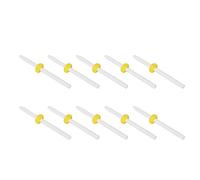 Wakects Cuticle Remover Bits Nail Drill Bits Cuticle Drill 10pcs Ceramic Gel Nail Polish Removal Dead Skin Removal Shaping Smoothing Polishing Buffing with Holder for Home Salon