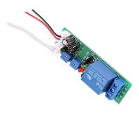 Wakects Cycle Timer Relay Module, DC 5V 12V 24V Adjustable Cycle Timer Delay On Off Switch Relay Module 2 Modes, 6 Type Options (DC 24V adjustable 0-15 minutes)