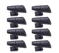 Wakects Deer Warning Whistles, 8 Pack Abs Vehicle Sound (Black) | Abs Material, 35 Mph Activation, 1/4 Mile Wildlife Alert, Adhesive, Animal Alert Device, Fit