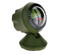 Wakects Digital Inclinometer for Car High Sensitivity Measurement Slope Meter with Adjustable Stand Green ABS Material 3.6cm Diameter