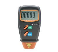 Wakects Digital Tachometer, Non Handheld RPM Meter with High Precision and Multi Function, Sturdy and Portable, Wide Application, Photo Sensor Tachometer Mini Tester for Small Engines