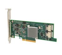 Wakects Disk Array Card, PCI E X8 SAS HBA Card 2 Mini SAS Interfaces 6Gbps Bandwidth Supports 16TB Disks Compatible with x8 x16 Slot for Server Storage Database