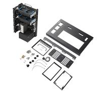 Wakects DIY Computer Motherboard Case, Rack Powerful Cooling Steel Plate ATX M ATX ITX Gaming PC Case Open Frame with Handle for Custom PC Builders