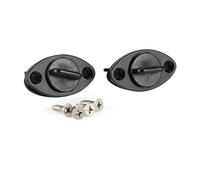 Wakects Drain Plug Scupper Plug Bung Kit, 2 Pack Boat Bungs O Ring Sealing with Screws for Boat Transoms Fish Wells Ice Chest