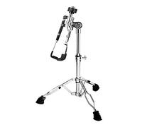 Wakects Drum Tripod Stand, Dual Shaft 3 Legs Adjustable Height with Non Slip Rubber Claws Feet for Snare Drum