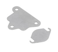 Wakects EGR Blanking Plate Kit EGR Delete Kit Block Off Plate Full 1.6mm 304 Stainless Steel with Full Isolation for 2.2L 3.2L Engine