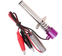 Wakects Electronic Glow Plug Igniter 6V-24V for Nitro RC Car Engine