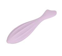 Wakects Facial Massage Roller Face Massage Roller Face Muscle Massager Silicone Manual Massager Pear Shaped for Neck Arms Eye Puffiness Dark Circles