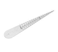 Wakects Feeler Gauge Gauge Thickness Stainless Steel Dual Scale Scale 2-20mm Pocket Size with and Imperial for Measuring Rail Gaps