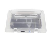 Wakects Game, professional 3000-in-1 game video with 8 GB memory card, high-speed module cards for SNES and SFC consoles (Transparent White)