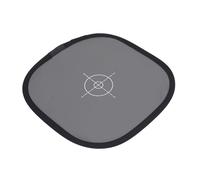 Wakects Grey Card, White Balance Card, Photography Exposure Card 18% Gray Reflectance Double Sided Focus Board with PU Leather for Camera Calibration Product Photography