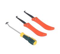 Wakects Grout Removal Tool, Ergonomic Saw 8 Blades Tile Joint Scraper Caulking Tools Hand with Extra Kit Caulk Finishing 2 Scraper