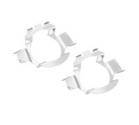 Wakects H7 LED Adapter Holder, Iron Car Headlight Bulb Retainers Adapters Replacement for Qashqai Regal LaCrosse Excelle Hideo