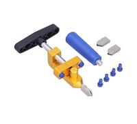 Wakects Hand Glass Mirror Cutting Tool, Aluminum Alloy High Strength and Hardness Manual Glass Tile Cutter for Home Cutting